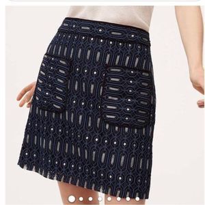 Blue Metallic Circuit skirt (0) and top (XS)-Sold as set as a “dress”